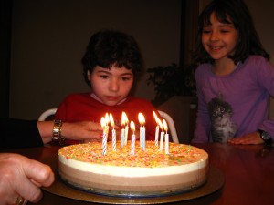 Maria Ferre Maria en su 12 cumpleaños...